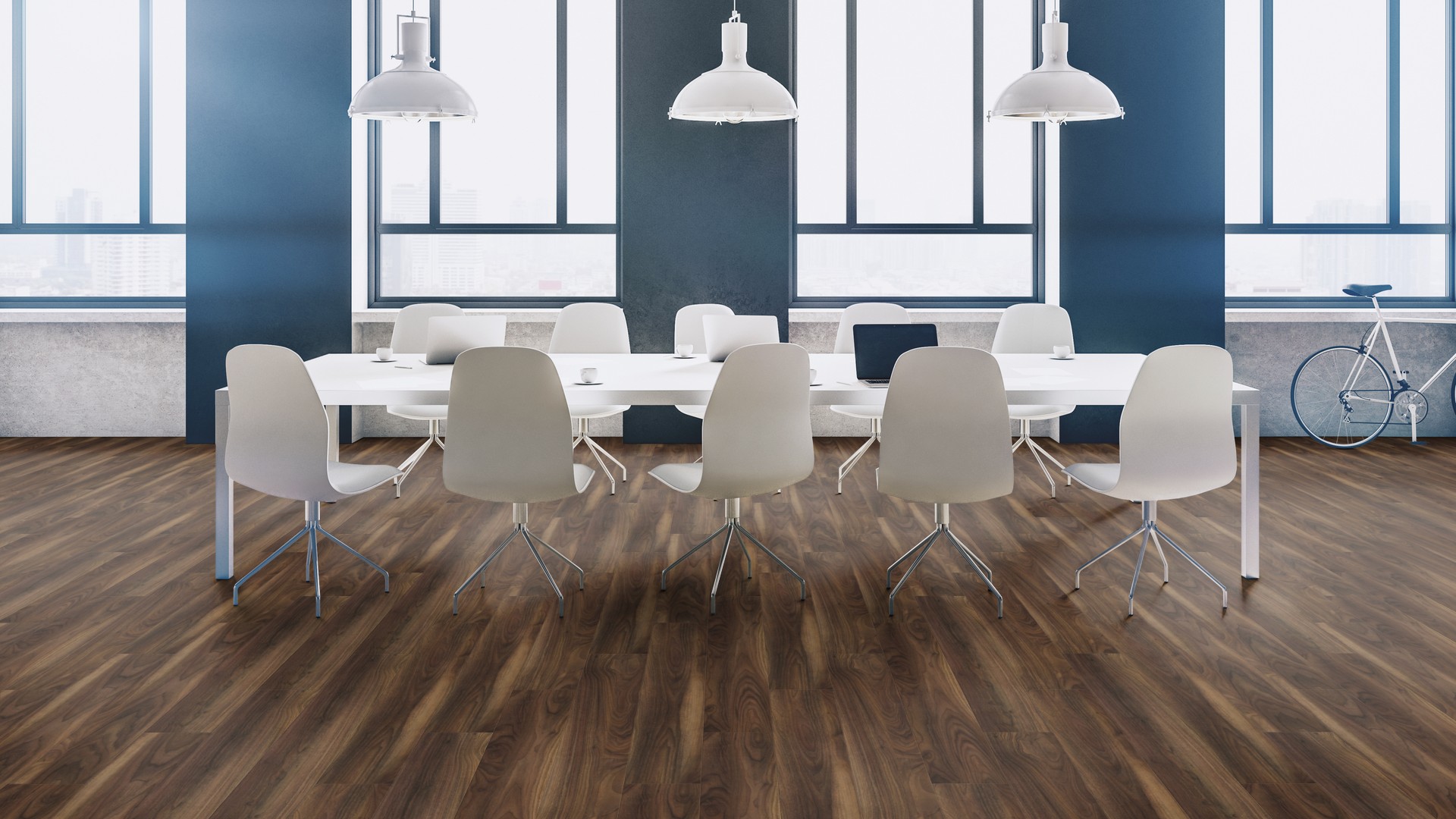 Ламинат Kaindl Classic Touch Стандартная доска Орех Newport 37658 EG 1383×193×8 фото в интерьере Ламинат Kaindl Classic Touch Стандартная доска Орех Newport 37658 EG 1383×193×8 фото в интерьере