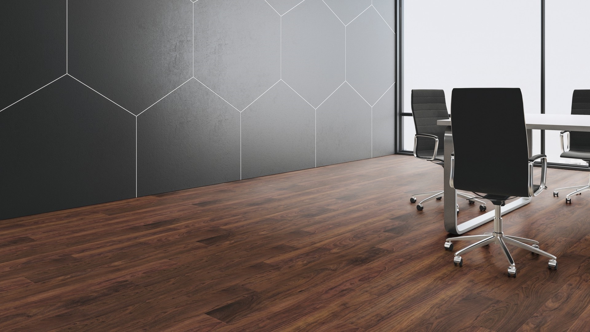 Ламинат Kaindl Classic Touch Премиум доска Орех Salvao К2196 EG фото в интерьере