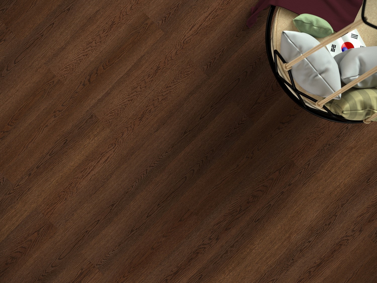 Кварцвиниловая плитка EcoClick клеевая Rich Дуб Грильяж NOX-2071 1200×180×2,5