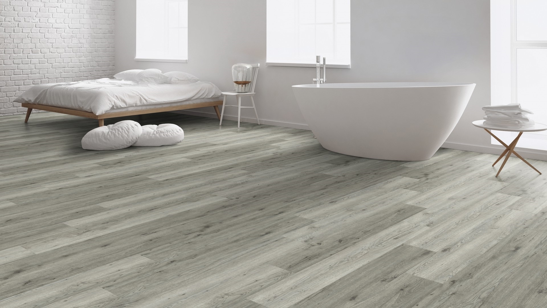 Ламинат Kaindl Aqua Pro Select Natural Touch 12.0 Стандартная доска Хикори Carolina K2217 SQ 1383×193×12 фото в интерьере Ламинат Kaindl Aqua Pro Select Natural Touch 12.0 Стандартная доска Хикори Carolina K2217 SQ 1383×193×12 фото в интерьере