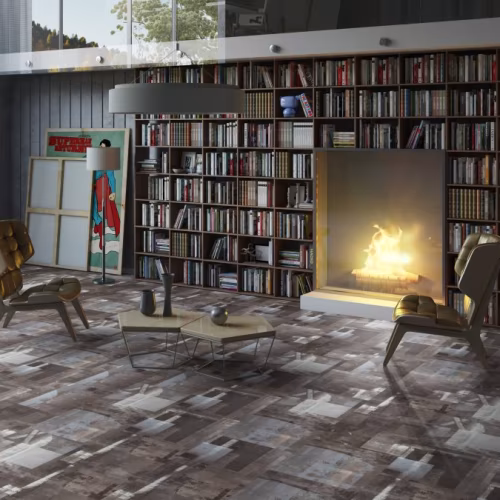 Кварцвиниловая плитка Tarkett Art Vinyl клеевая Lounge Digi Edition Oliver DJ 457,2×457,2×3