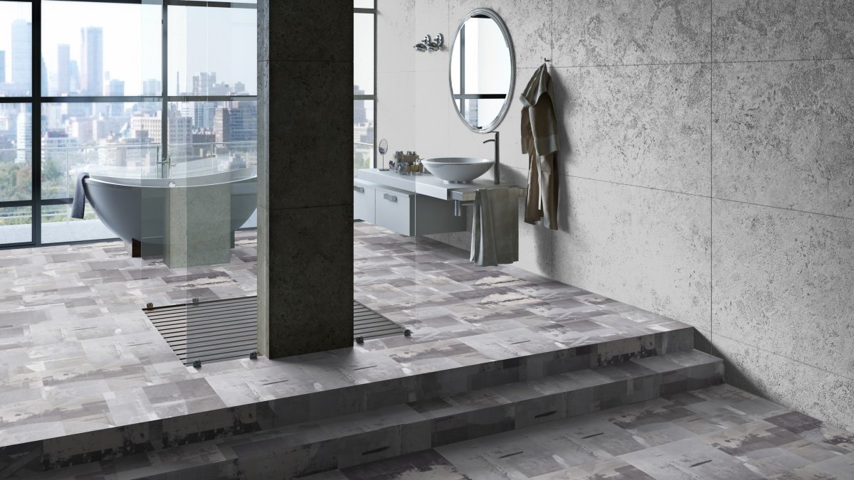 Кварцвиниловая плитка Tarkett Art Vinyl клеевая Lounge Digi Edition Thomas DJ 457,2×457,2×3 фото в интерьере