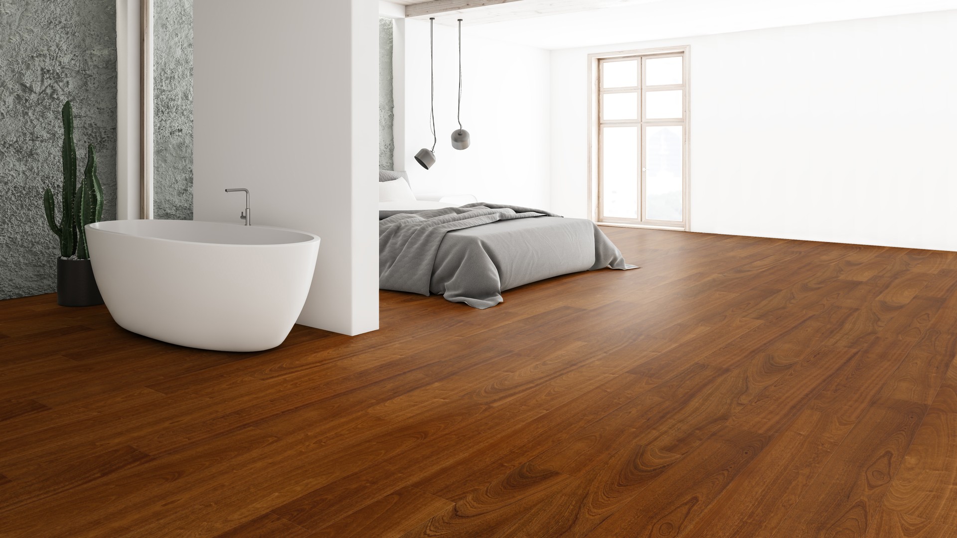 Ламинат Kaindl Aqua Pro Supreme Easy Touch 8.0 Премиум Махагон Pacific О771 HG фото в интерьере Ламинат Kaindl Aqua Pro Supreme Easy Touch 8.0 Премиум Махагон Pacific О771 HG фото в интерьере