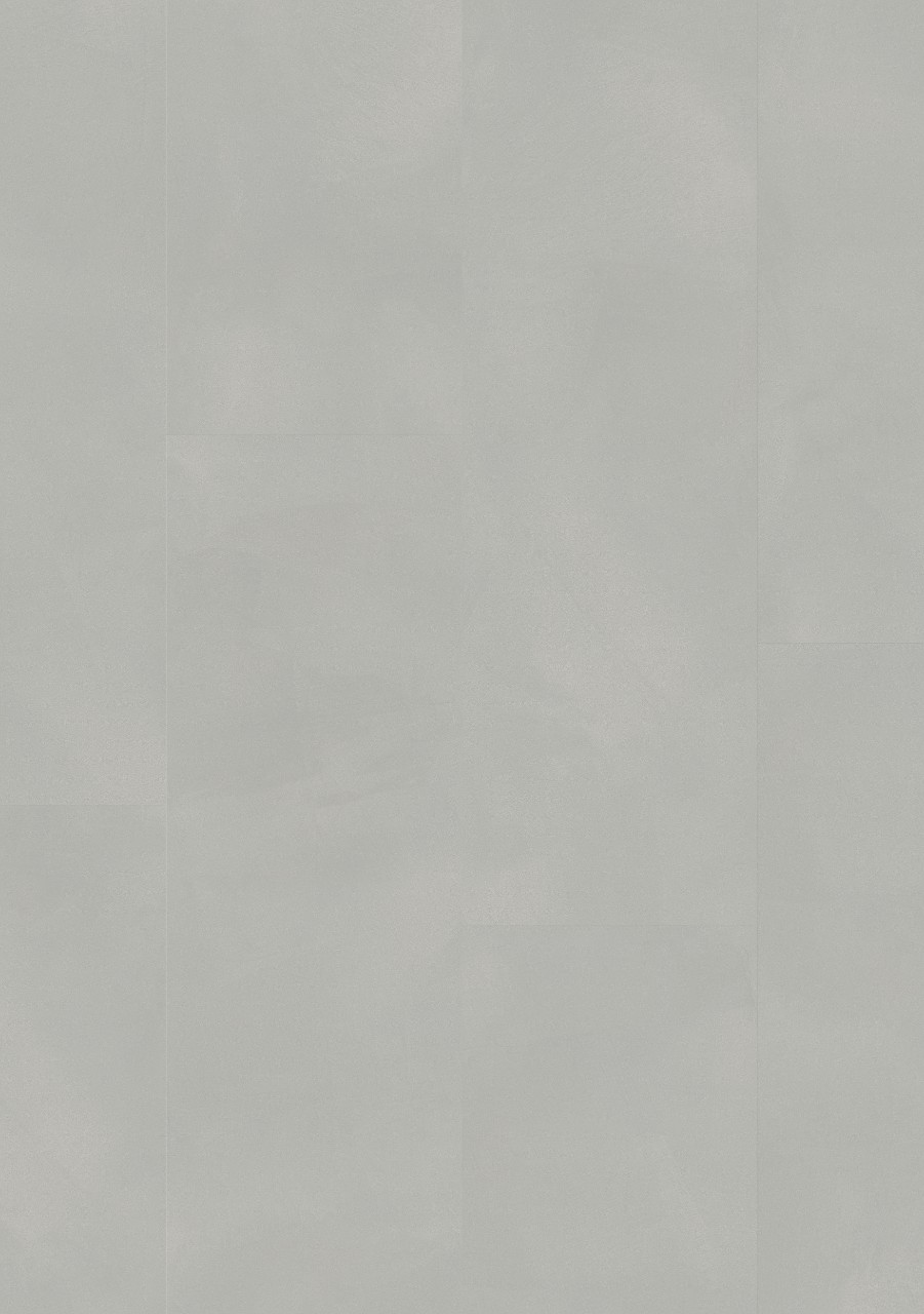 Виниловый пол Quick Step замковый Ambient Rigid Click Шлифованный бетон светло-серый RAMCL40139 610×303×5
