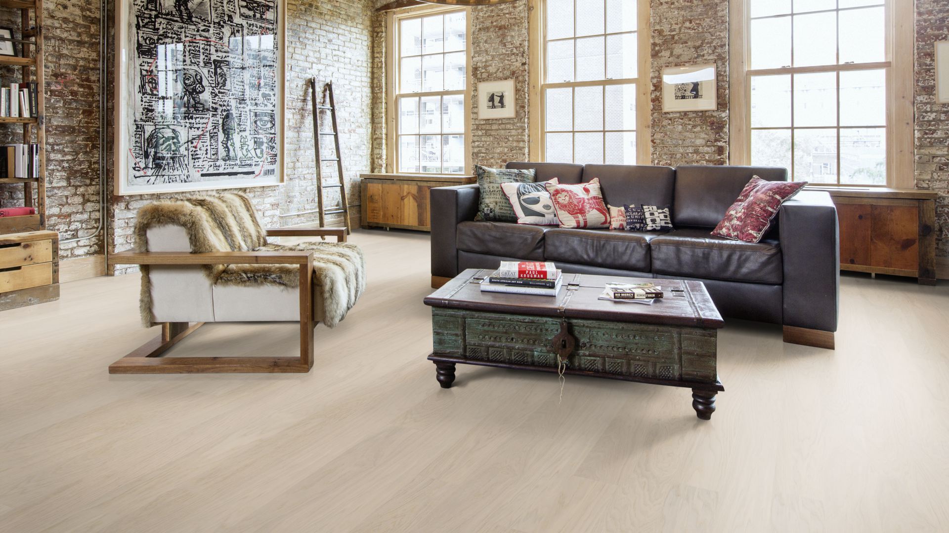 Паркетная доска Kahrs Life Дуб Coconut Cream LTCLRW3001-150 Calm 1810×150×7 фото в интерьере Паркетная доска Kahrs Life Дуб Coconut Cream LTCLRW3001-150 Calm 1810×150×7 фото в интерьере