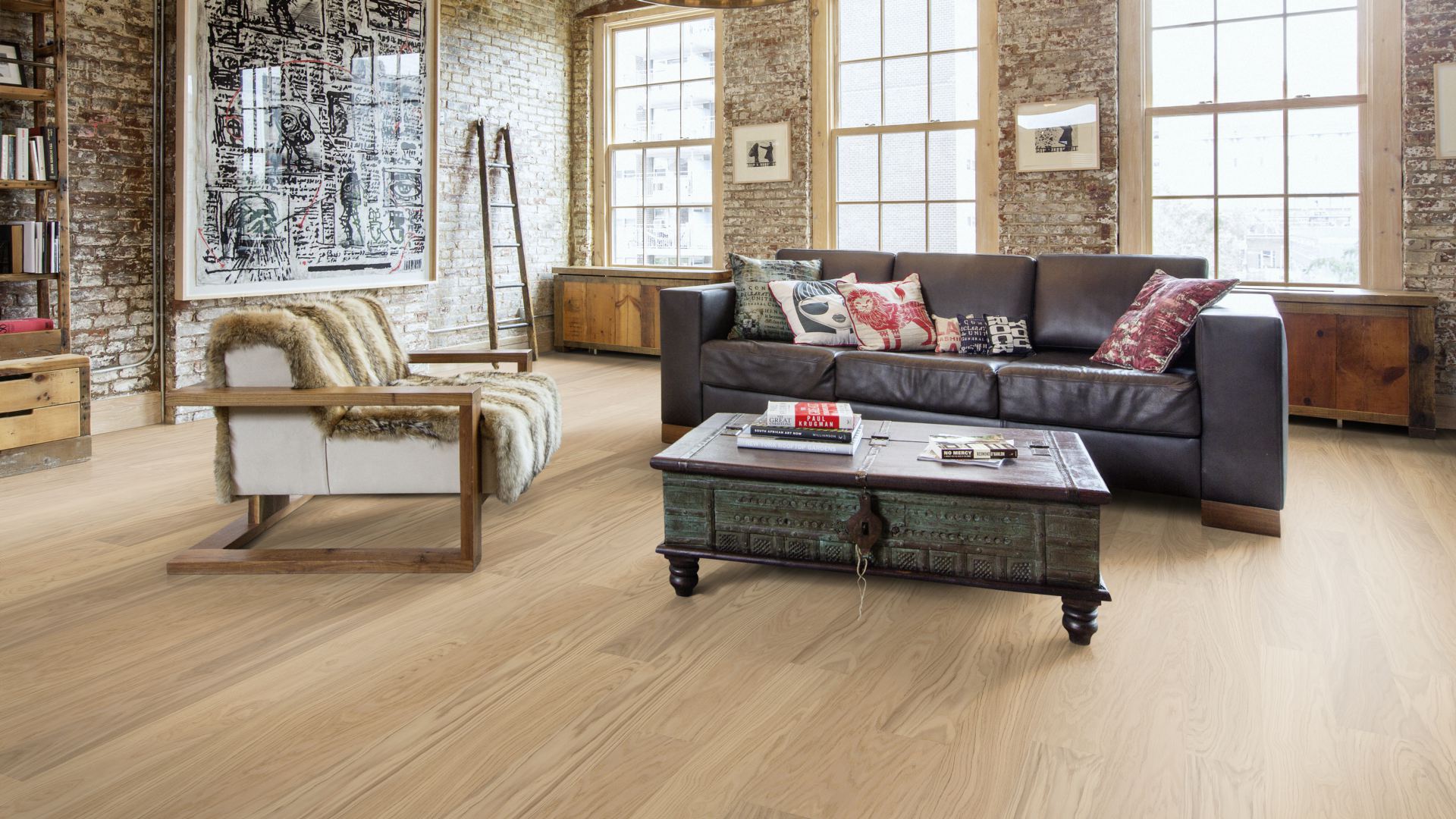 Паркетная доска Kahrs Life Дуб Whole Grain LTCLRW3004-150 Calm 1810×150×7 фото в интерьере Паркетная доска Kahrs Life Дуб Whole Grain LTCLRW3004-150 Calm 1810×150×7 фото в интерьере