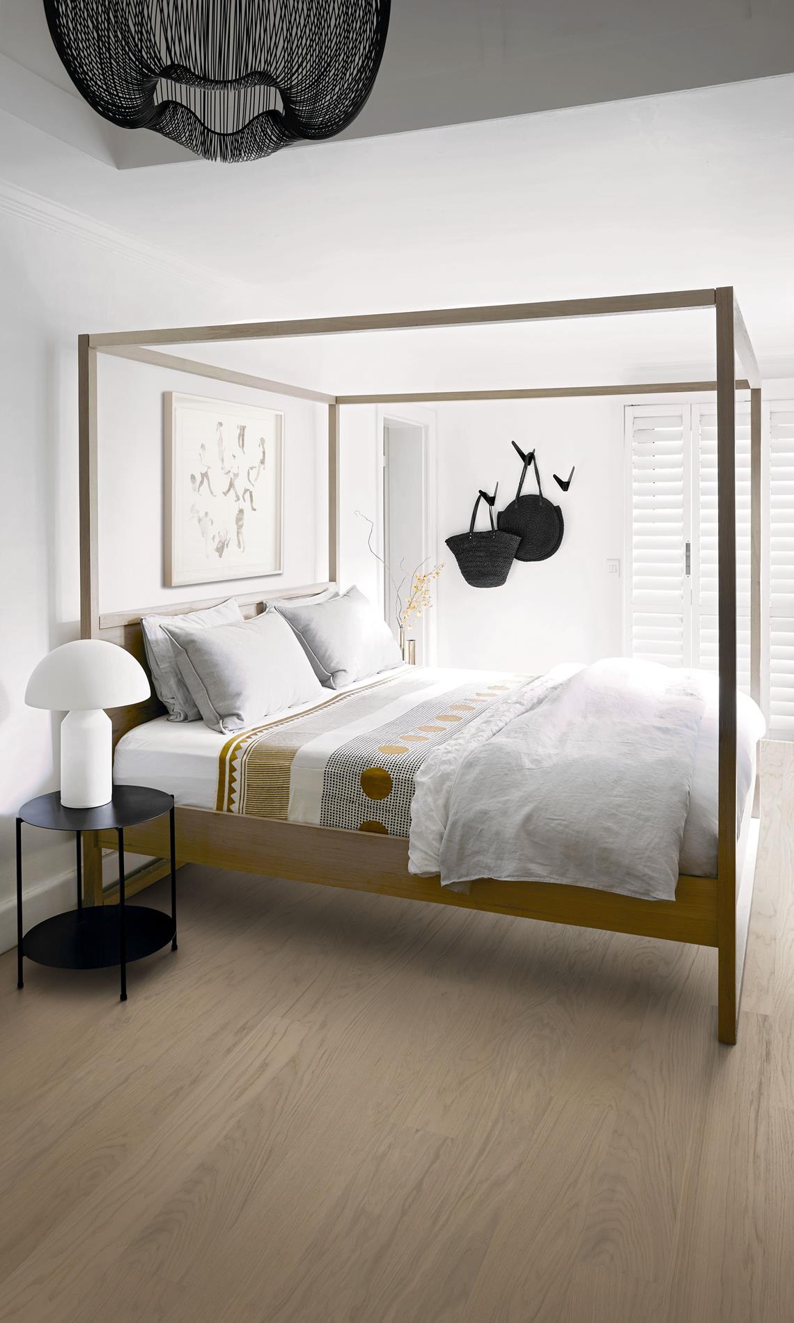 Паркетная доска Kahrs Life Дуб Driftwood LTCLRW3005-150 Calm 1810×150×7 фото в интерьере