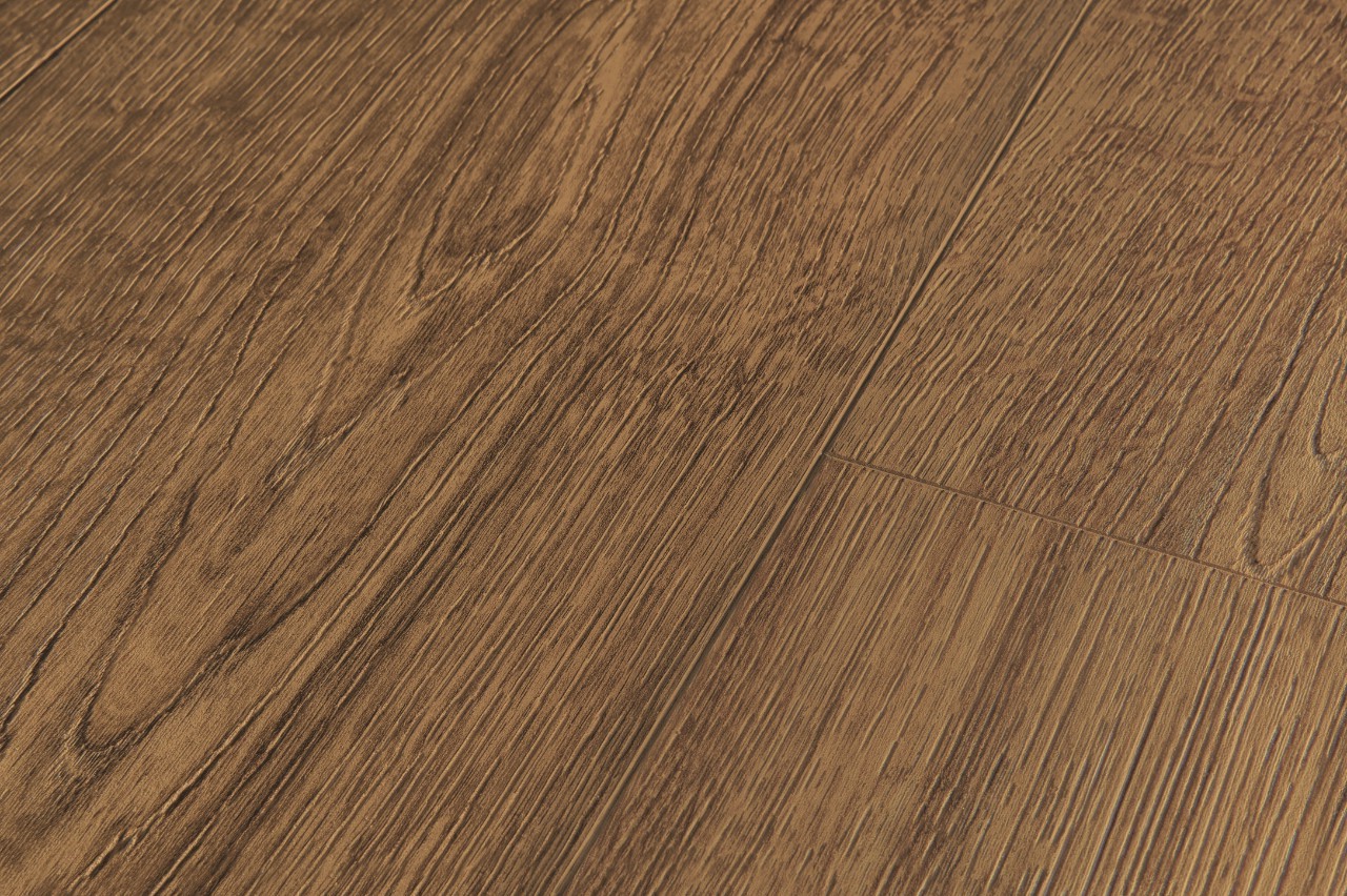 Кварцвиниловая плитка Quick Step клеевая Pulse Glue Plus Дуб осенний коричневый PUGP40090 1515×217×2,5