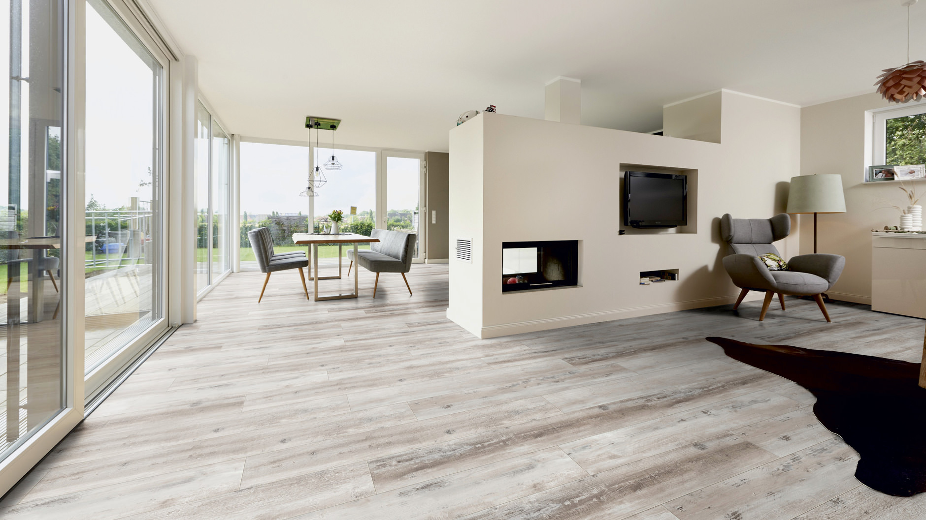 Ламинат Ter Hurne Dureco Classic Line Сосна Состаренная серебристая 2802/A01 1285×192×12 фото в интерьере Ламинат Ter Hurne Dureco Classic Line Сосна Состаренная серебристая 2802/A01 1285×192×12 фото в интерьере