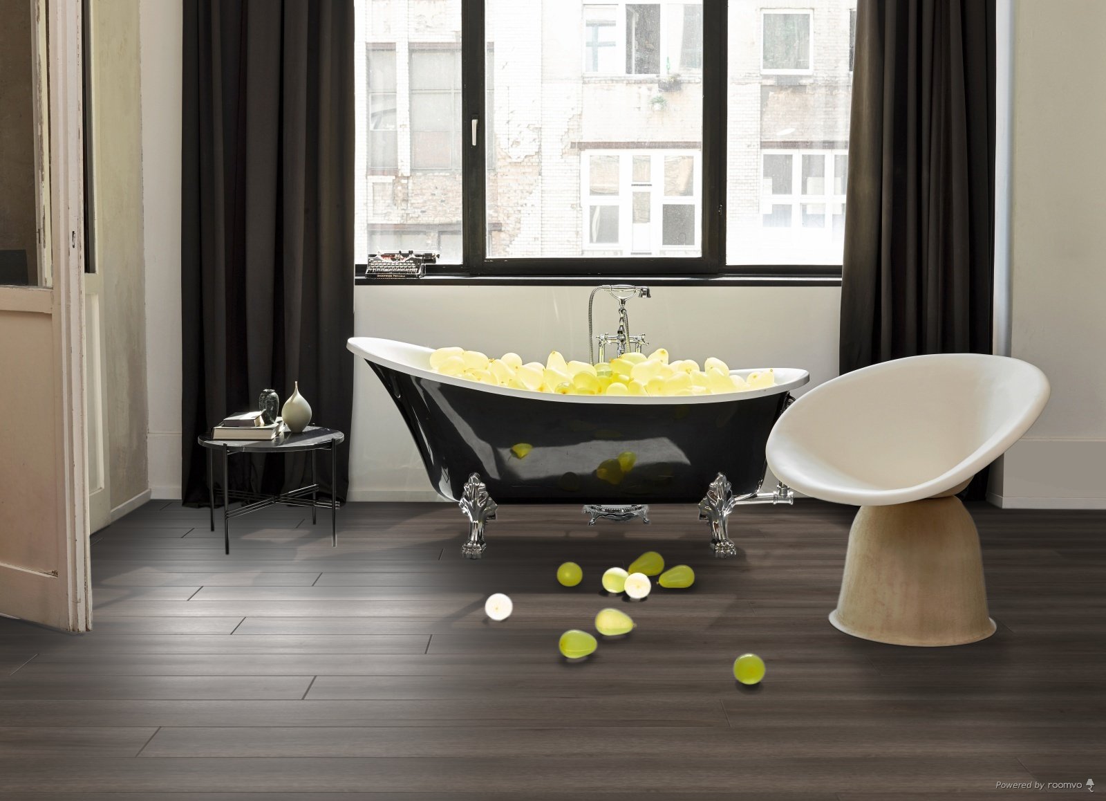 Ламинат Parador Trendtime 6 Дуб Дуб Лофт копченый белый смазанный 1744710 2200×243×9 фото в интерьере