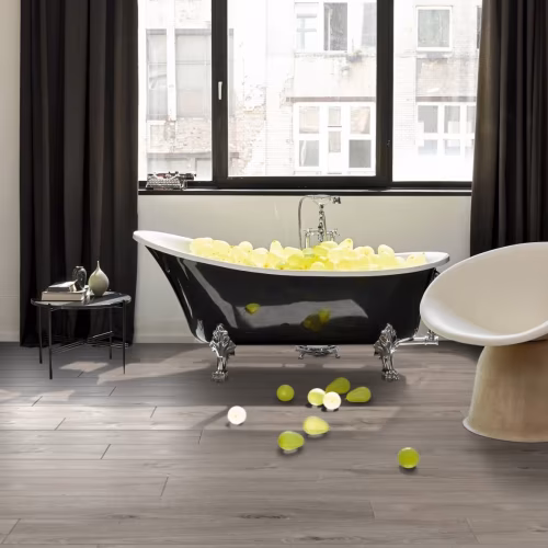Ламинат Parador Basic 600XS Дуб Валери жемчужно-серый выбеленный 1744355 1285×243×8