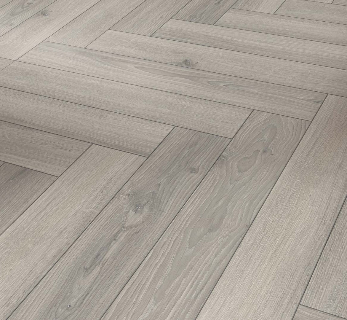 Ламинат Parador Trendtime 3 Дуб Студиолайн светло-серый Studioline Light-Grey 1747865 венгерская елка 858×143×8