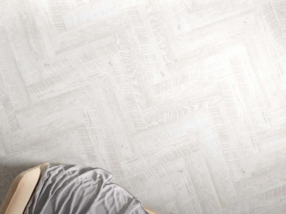 Кварцвиниловая плитка FineFloor клеевая Craft Small Plank Дуб Анхель FF-082 венгерская елка 261,3×65,3×2,5 фото в интерьере