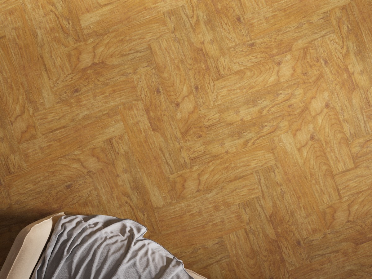 Кварцвиниловая плитка FineFloor клеевая Craft Short Plank Пекан Барроу FF-067 венгерская елка 632×158×2,5 фото в интерьере