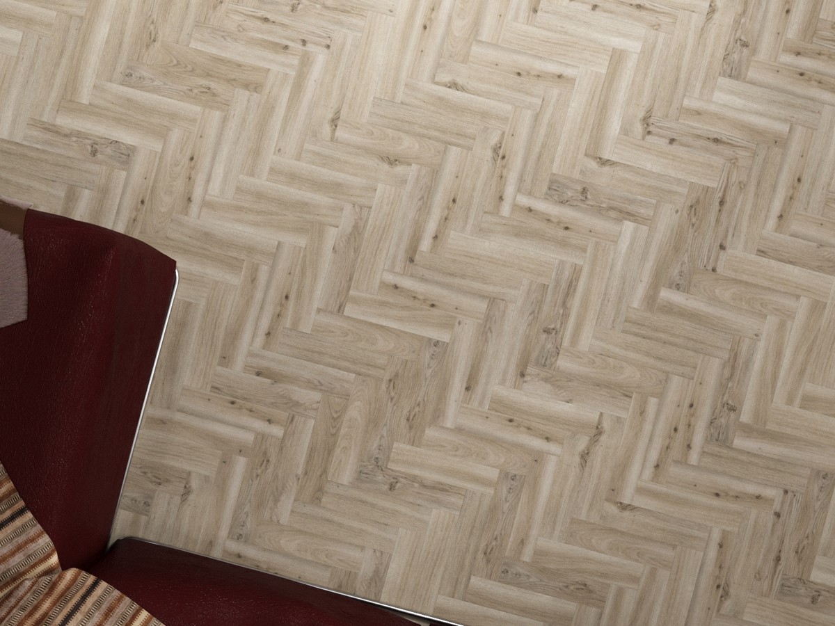 Кварцвиниловая плитка FineFloor клеевая Craft Short Plank Дуб Ла-Пас FF-479 венгерская елка 632×158×2,5 фото в интерьере