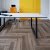 Кварцвиниловый SPC ламинат Floor Factor Herringbone Brushed Smoke Oak HB.17 венгерская елка 675×135×5 фото в интерьере