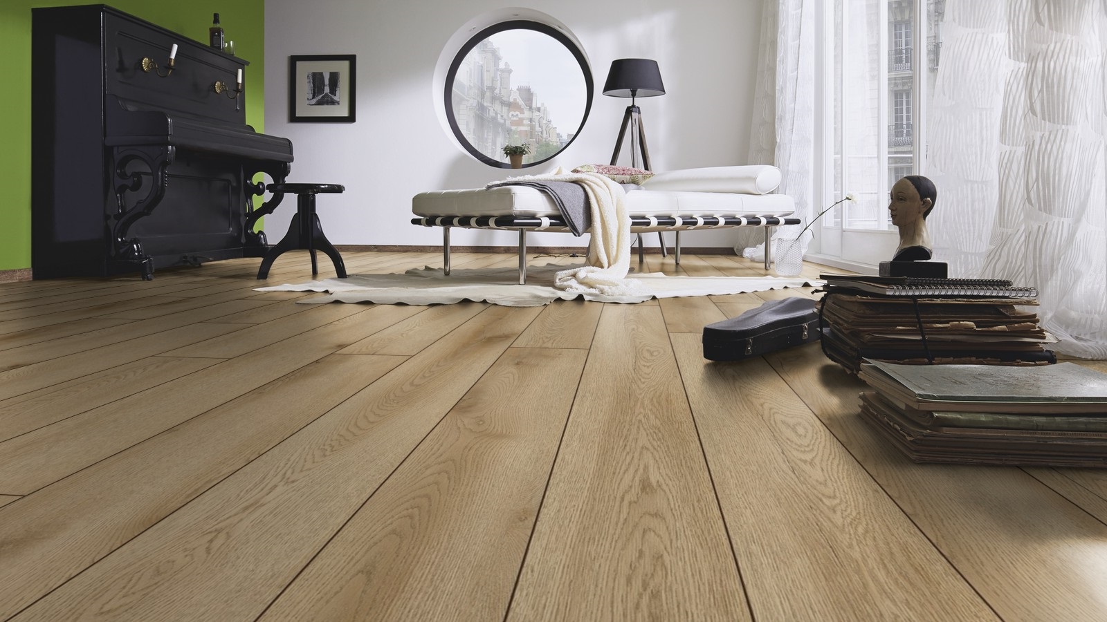 Ламинат Group Thys X-Treme. T Дуб French natur 879147 1845×188×12 фото в интерьере