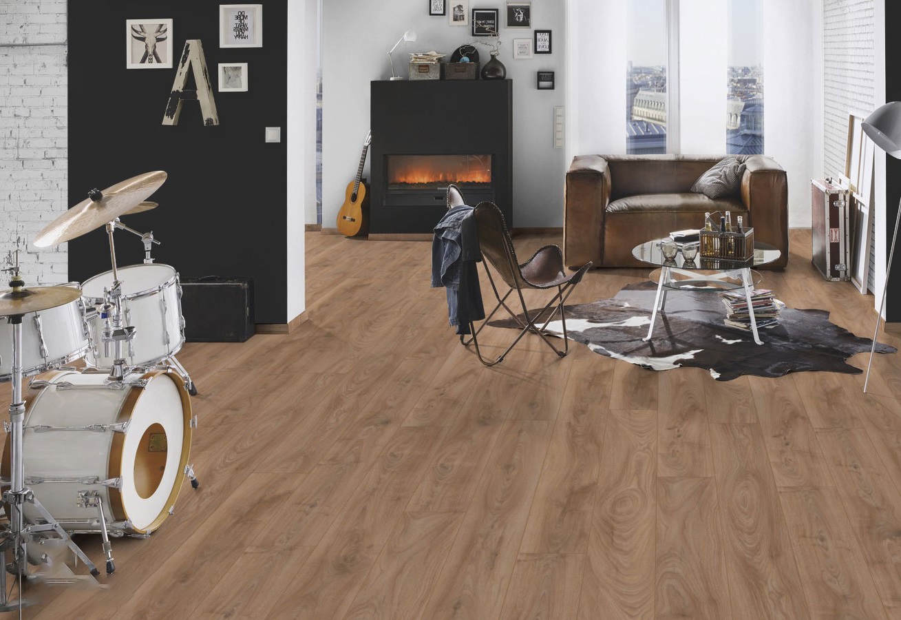 Ламинат Group Thys Living. T Autentic Дуб Sevilla 517605 1285×192×8 фото в интерьере