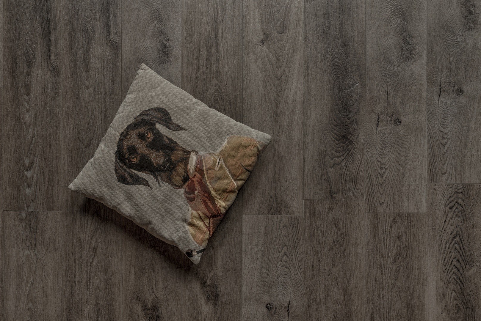 Кварцвиниловый SPC ламинат Alpine Floor Premium XL Дуб Торфяной ECO 7-11 1524×180×8