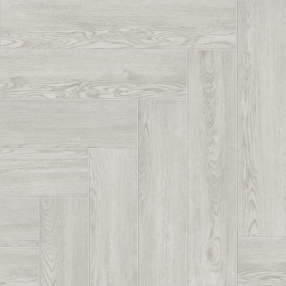 Кварцвиниловый SPC ламинат Alpine Floor Parquet Light Дуб Арктик ECO 13-4 венгерская елка 600×125×4