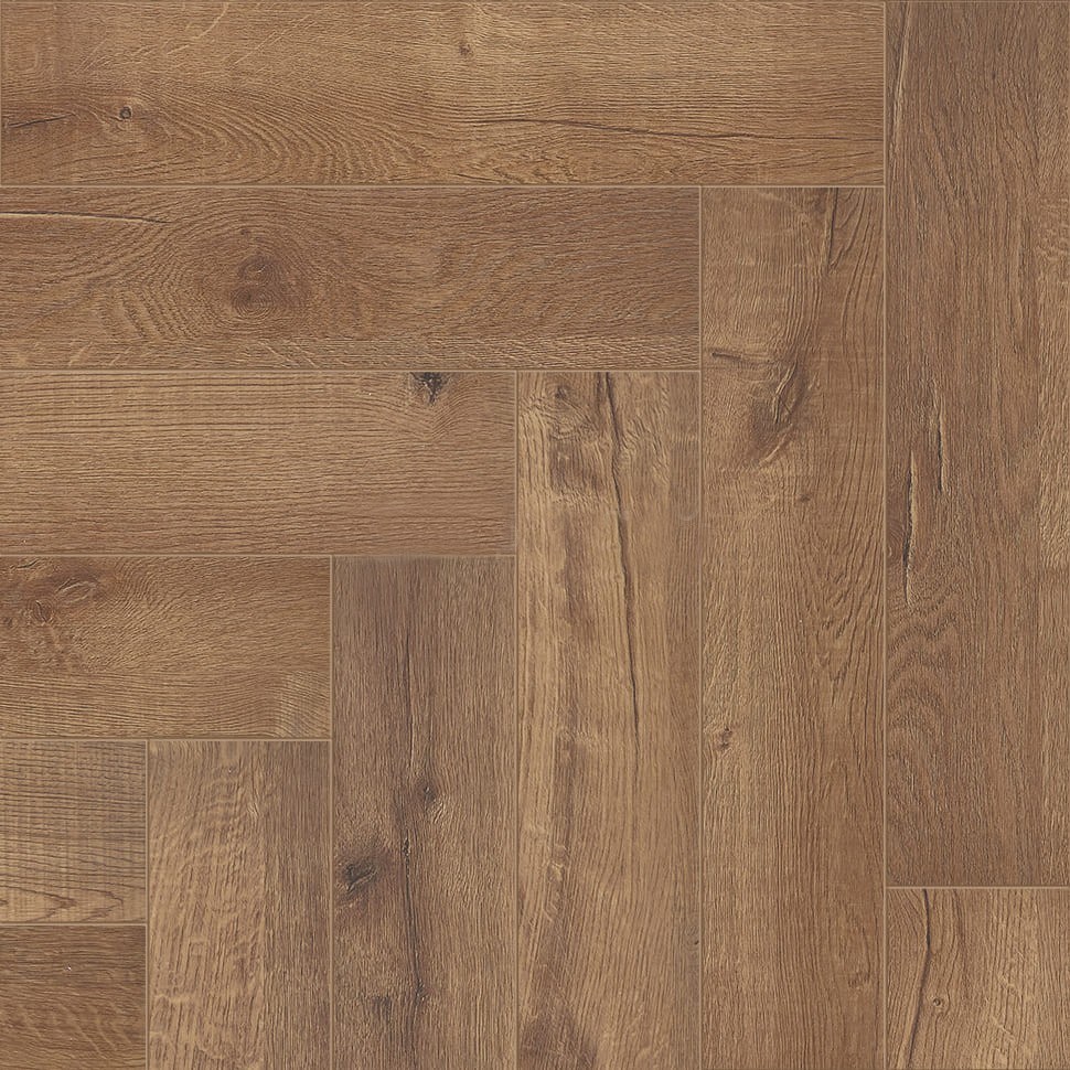 Кварцвиниловый SPC ламинат Alpine Floor Parquet Light Дуб Royal ECO 13-2 венгерская елка 600×125×4