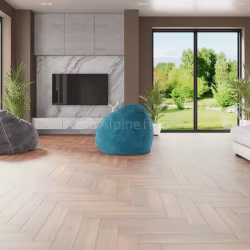 Кварцвиниловый SPC ламинат Alpine Floor Parquet Light Дуб Royal ECO 13-2 венгерская елка 600×125×4