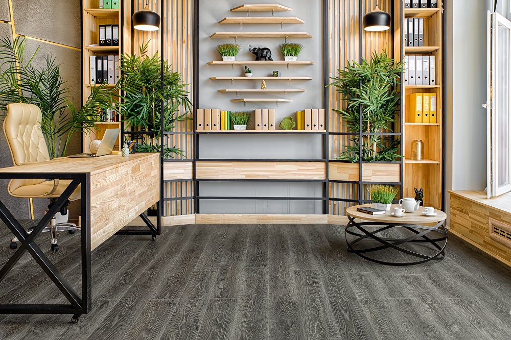 Кварцвиниловый SPC ламинат Alpine Floor Grand Sequoia Каддо ECO 11-20 1524×180×4 фото в интерьере