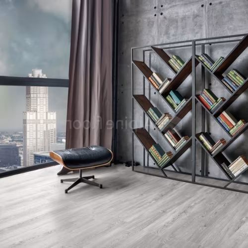 Кварцвиниловая плитка Alpine Floor замковая Sequoia LVT Снежная ECO 6-8 1219,2×184,2×3,2