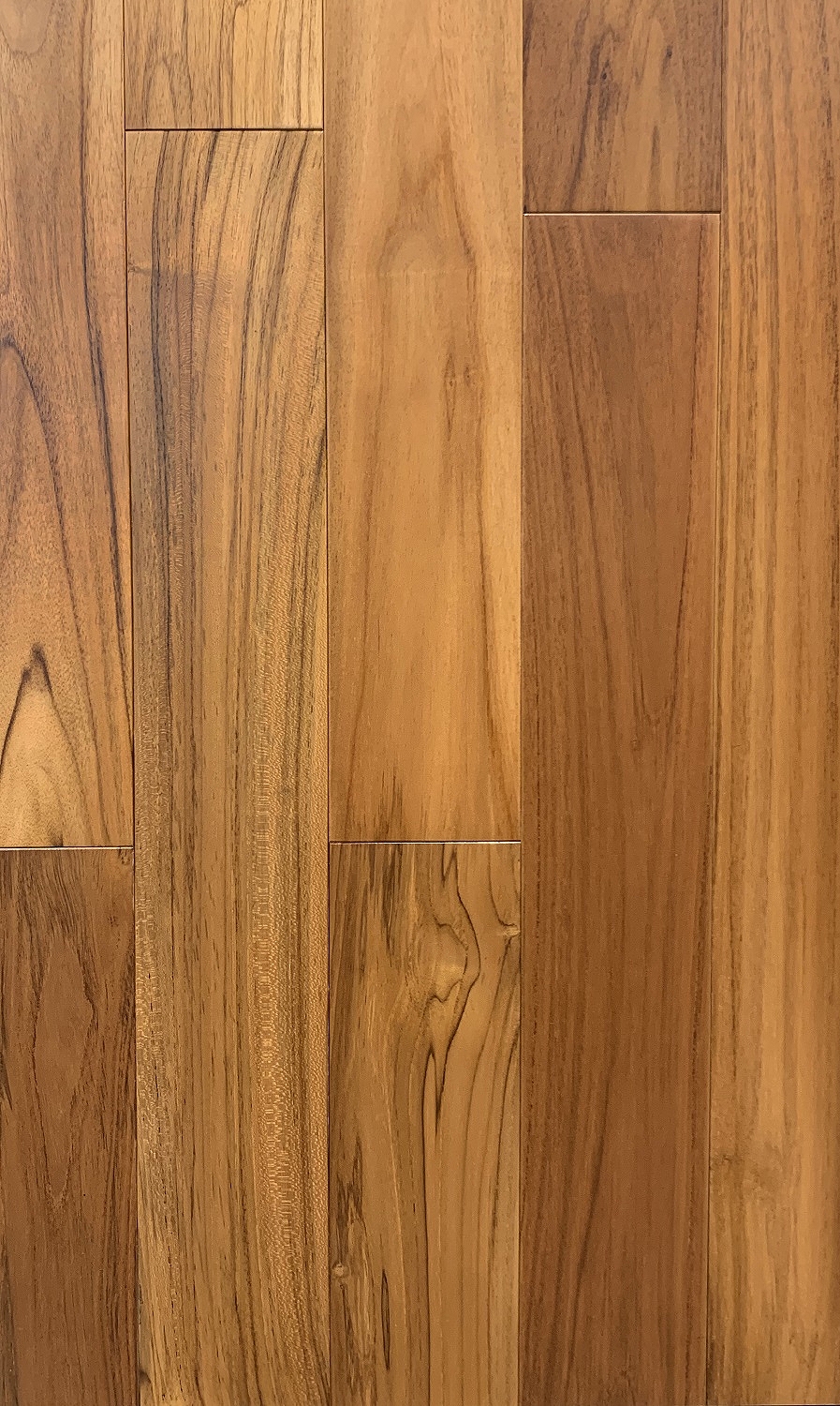 Массивная доска Ekzofloor Тик экстра 450-1050×120×15