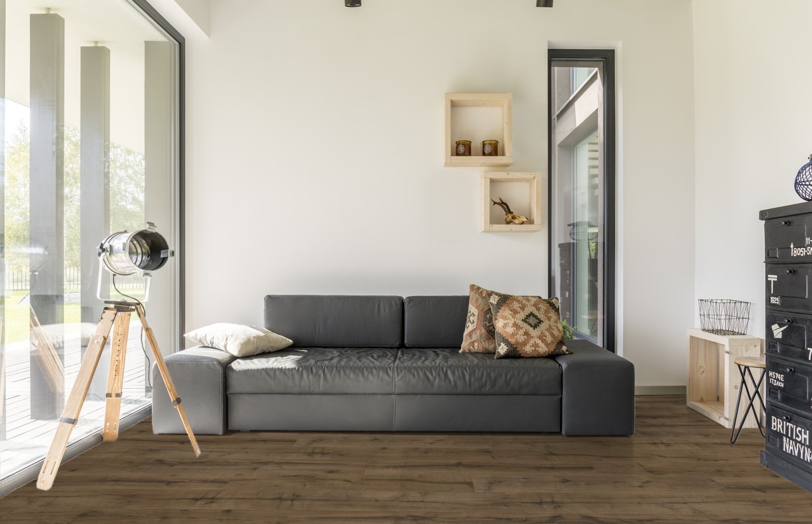 Ламинат AGT Natura Ultra Line Селге PRK504 1200×191×8 фото в интерьере