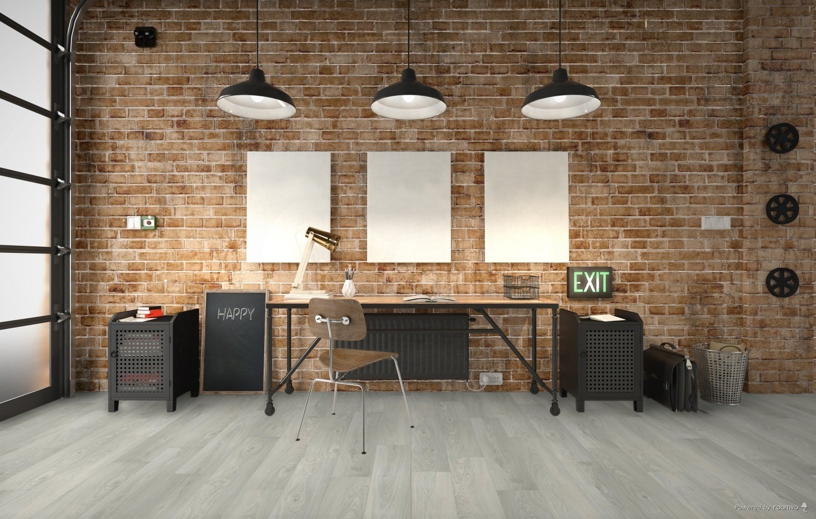 Ламинат AGT Natura Line Туна PRK505 1200×191×8 фото в интерьере