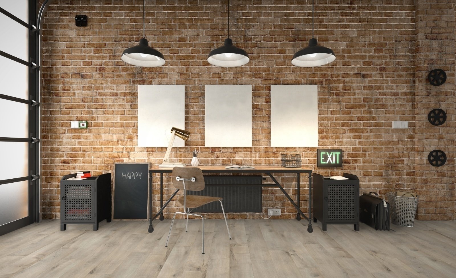 Ламинат AGT Natura Ultra Line Мерик PRK506 1200×191×8 фото в интерьере