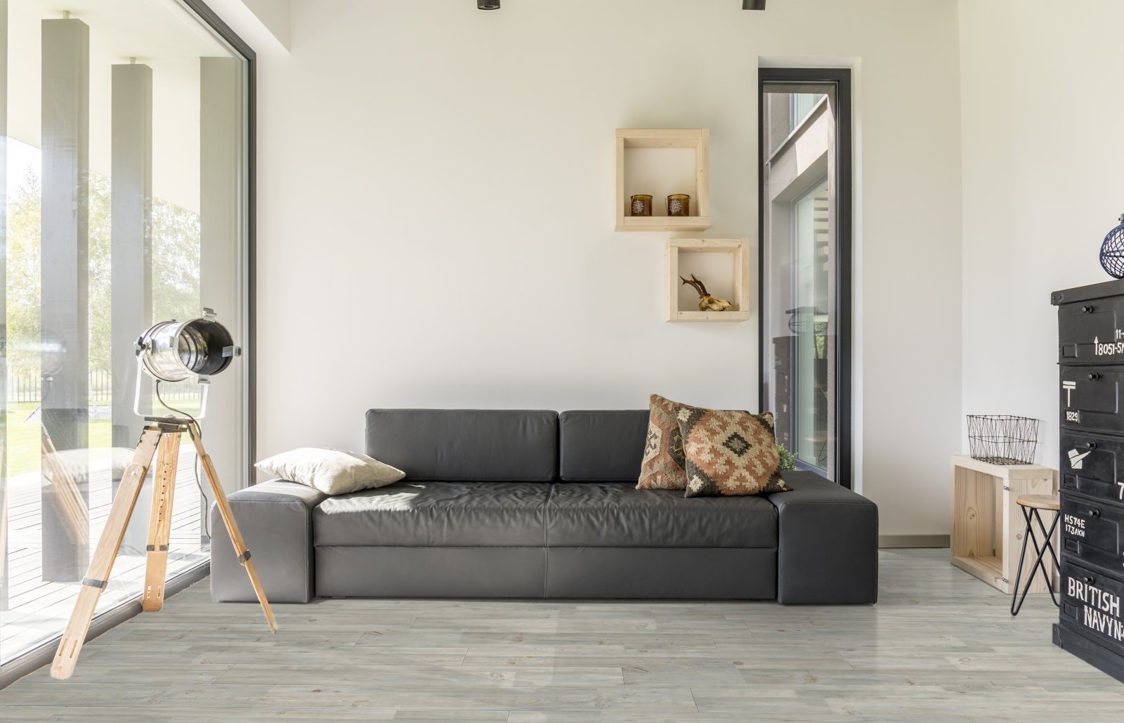 Ламинат AGT Armonia Natura Slim Равелло PRK305 1380×159×8 фото в интерьере