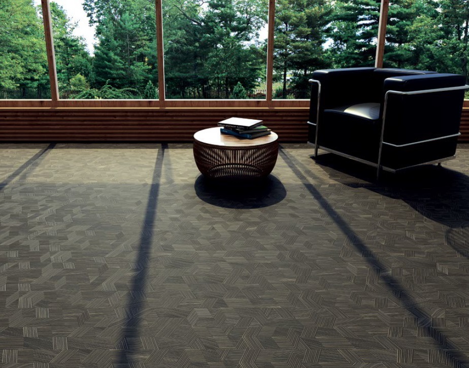 Ламинат AGT Spark Design by Defne Koz Кафе PRK702 1200×190×12 фото в интерьере