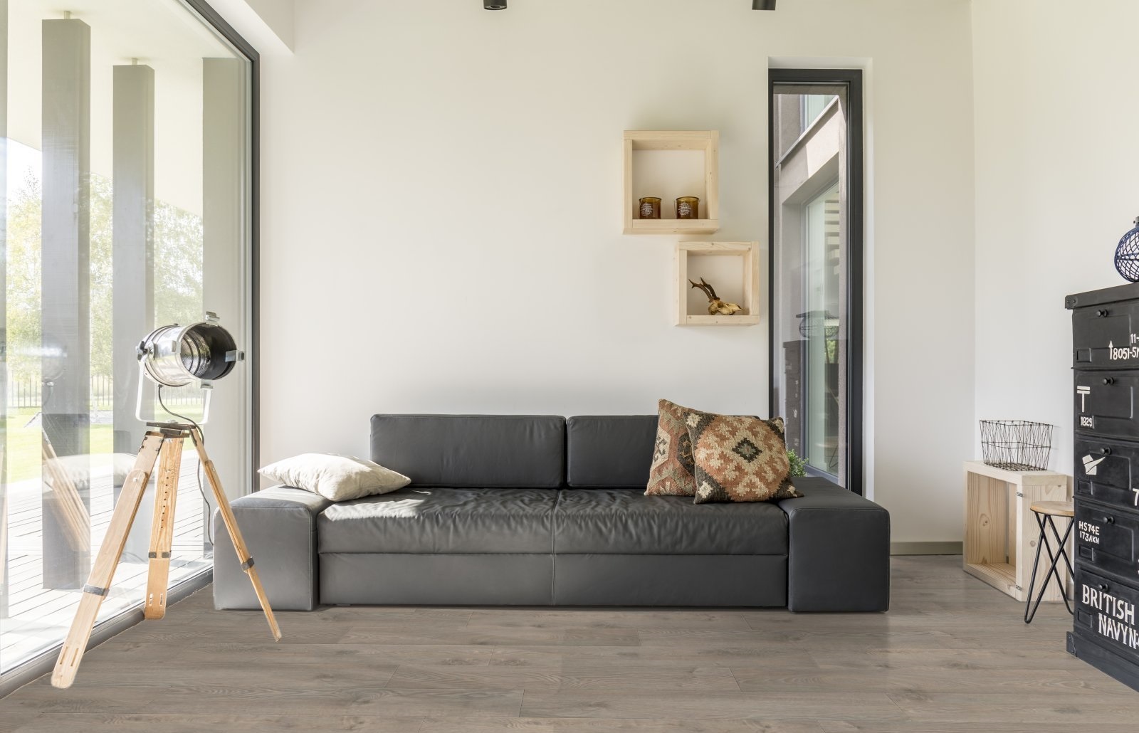 Ламинат AGT Effect Premium Тибет PRK902 1195×189×12 фото в интерьере