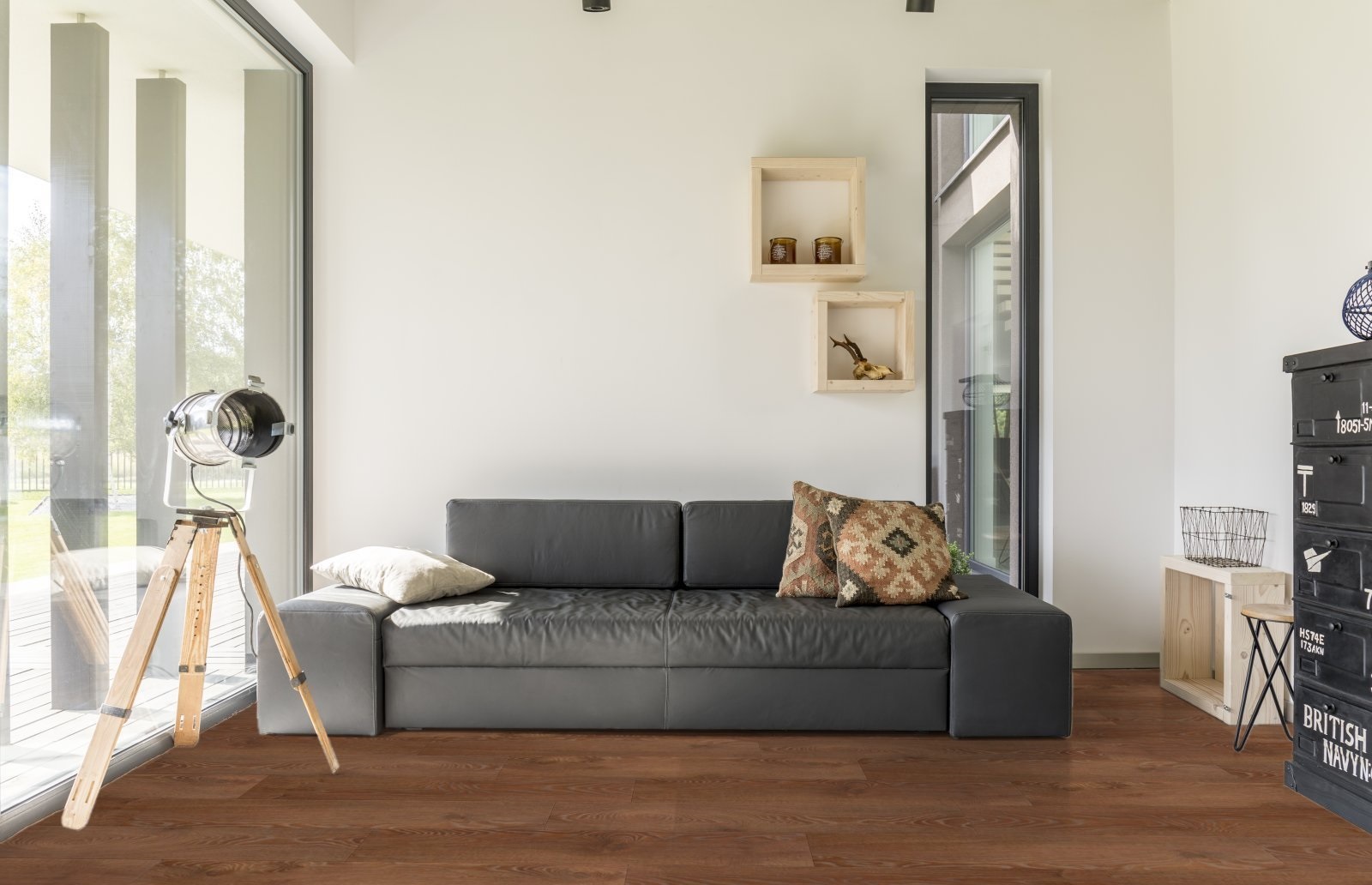 Ламинат AGT Effect Фуджи PRK905 1200×191×8 фото в интерьере