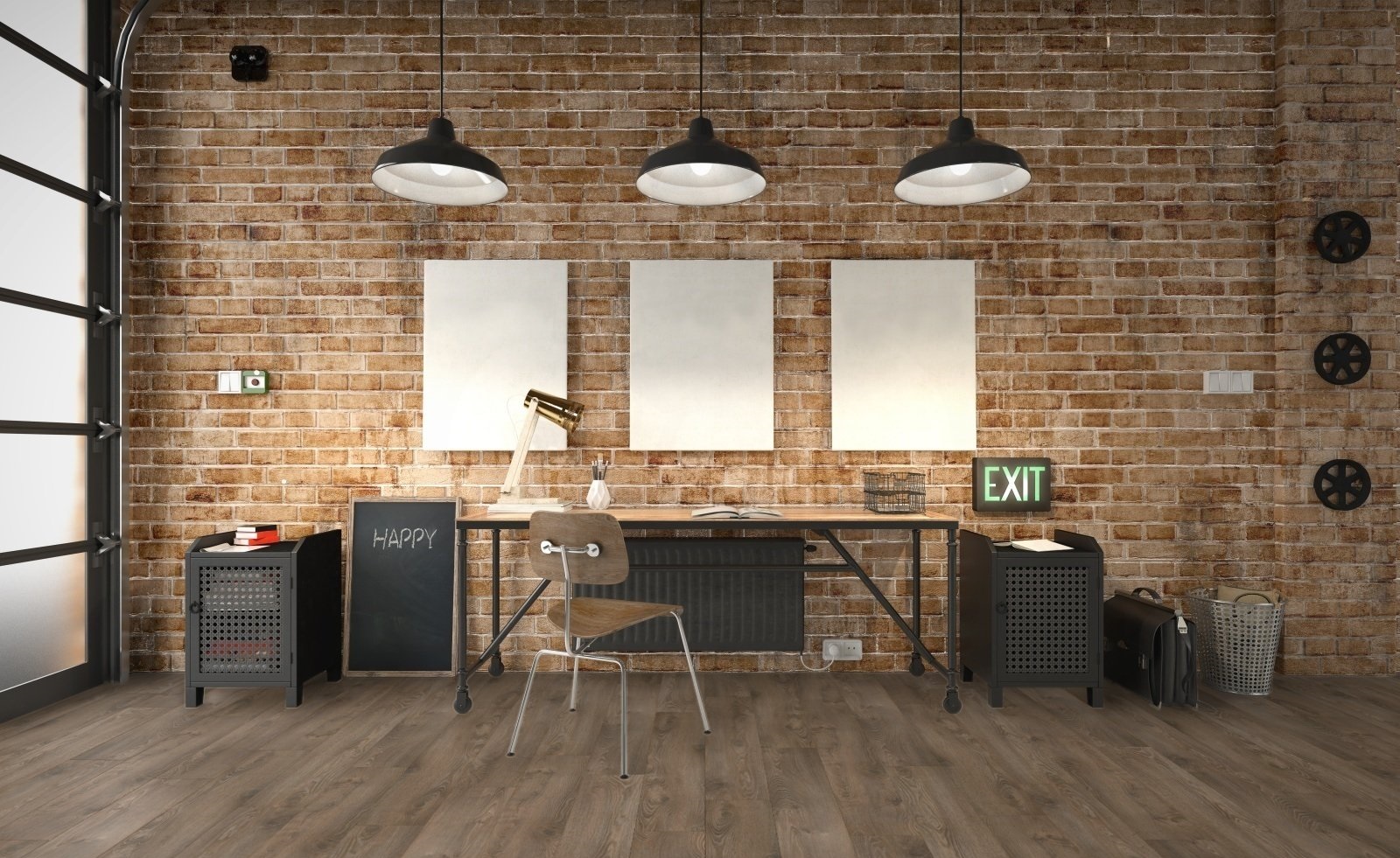 Ламинат AGT Effect Premium Памир PRK906 1195×189×12 фото в интерьере