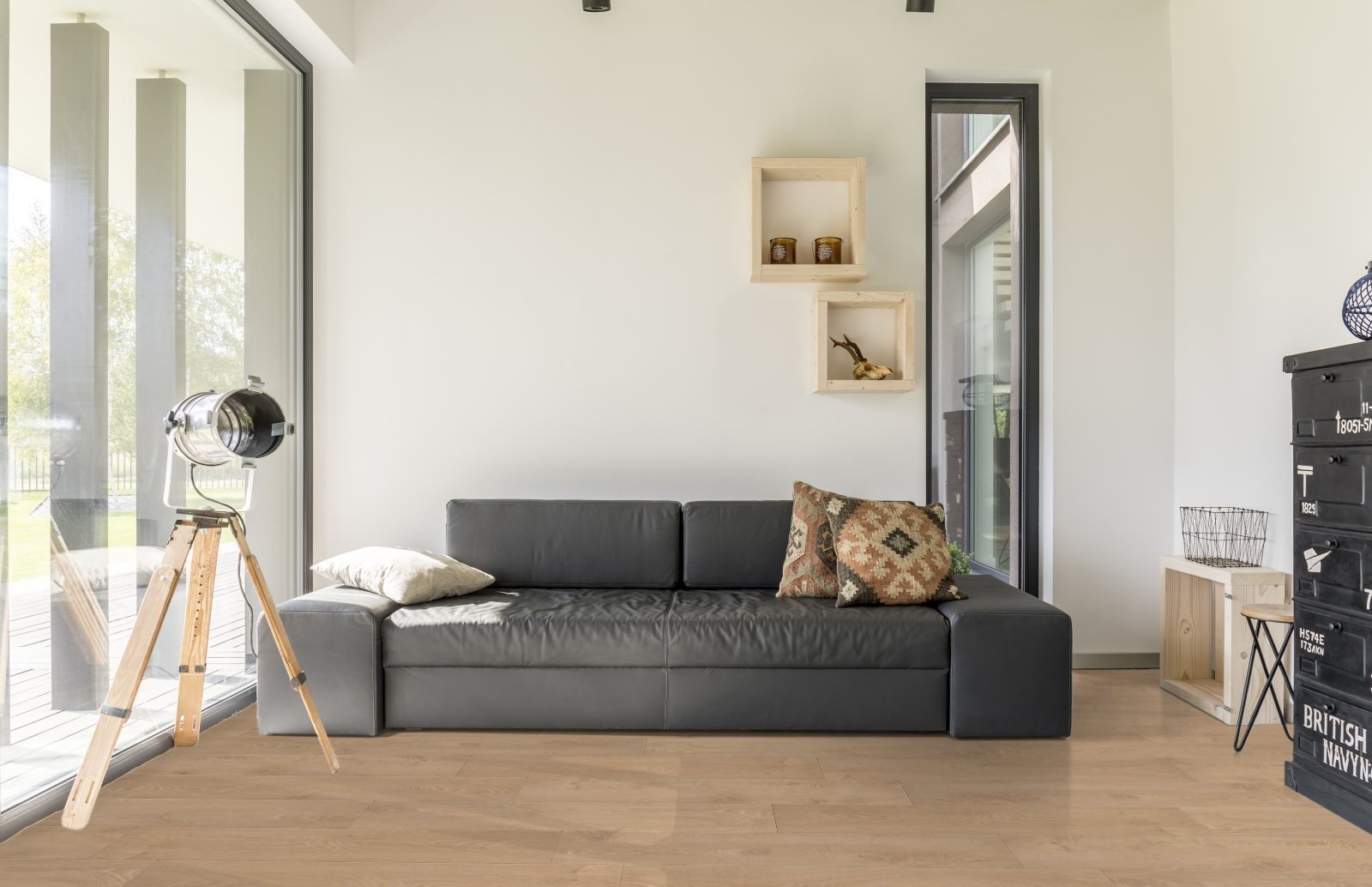 Ламинат AGT Effect Premium Урал PRK907 1195×189×12 фото в интерьере