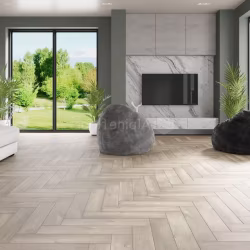 Кварцвиниловый SPC ламинат Alpine Floor Parquet Light Дуб Натуральный отбеленный ECO 13-5 венгерская елка 600×125×4