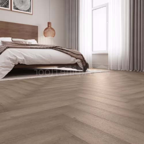 Кварцвиниловый SPC ламинат Alpine Floor Parquet Light Дуб Насыщенный ECO 13-7 венгерская елка 600×125×4