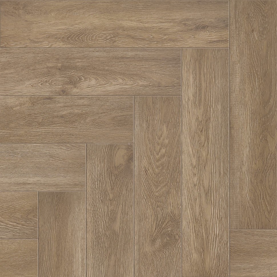 Кварцвиниловый SPC ламинат Alpine Floor Parquet Light Дуб Макадамия ECO 13-10 венгерская елка 600×125×4