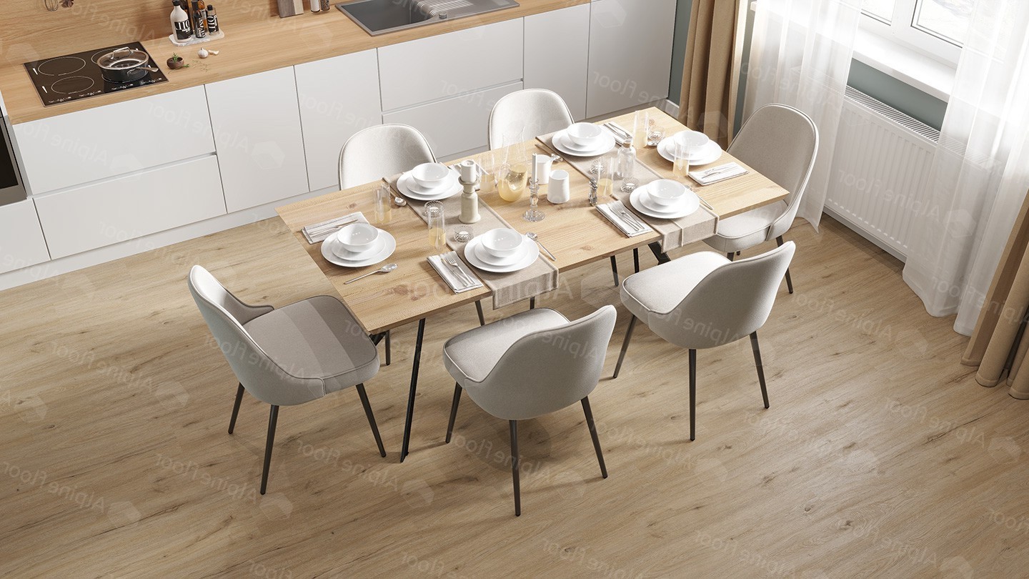 Кварцвиниловый SPC ламинат Alpine Floor Solo Ларго ECO 14-6 1220×183×3.5 фото в интерьере Кварцвиниловый SPC ламинат Alpine Floor Solo Ларго ECO 14-6 1220×183×3.5 фото в интерьере