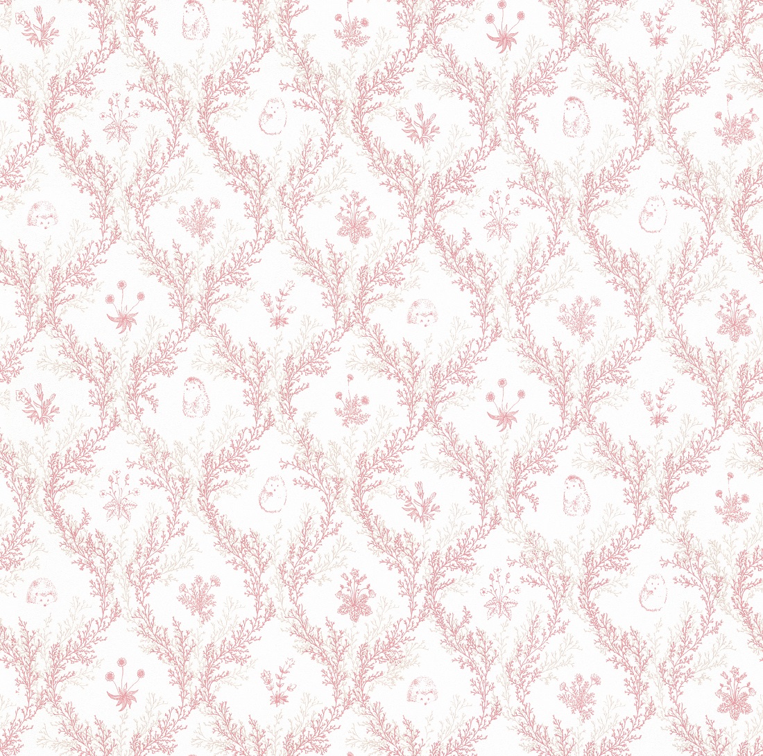 Обои Lutece Tartine et Chocolat Toile de Jouy Rose 36200203 Обои Lutece Tartine et Chocolat Toile de Jouy Rose 36200203