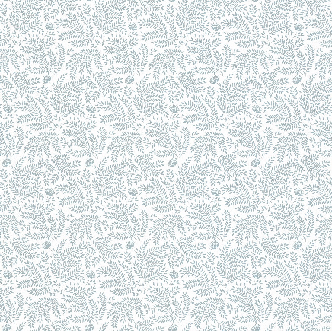 Обои Lutece Tartine et Chocolat Feuillage Iode Bleu 36200301