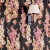 Обои Sanderson One Sixty Hollyhocks Copper/Rhodera 217032 фото в интерьере