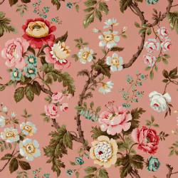 Обои Sanderson One Sixty Hykenham French Rose 217040