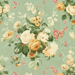 Обои Sanderson One Sixty Stapleton Park Sage/Honey 217047