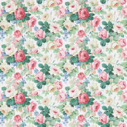 Обои Sanderson One Sixty Chelsea White/Pink 214606