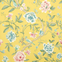 Обои Sanderson One Sixty Porcelain Garden Rose/Linden DCAVPO102