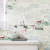 Обои Sanderson One Sixty Sail Away Sea Green 214588 фото в интерьере